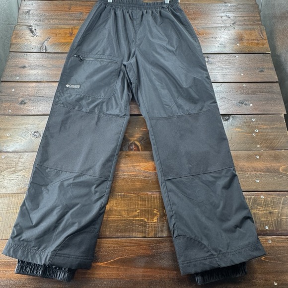 Columbia Men's Nylon Snow Pants Black Lined Outdoors  Men's Size Large - Picture 2 of 12